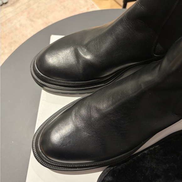 Maguire Corticella Black Leather Unlined Boot - Picture 2 of 9